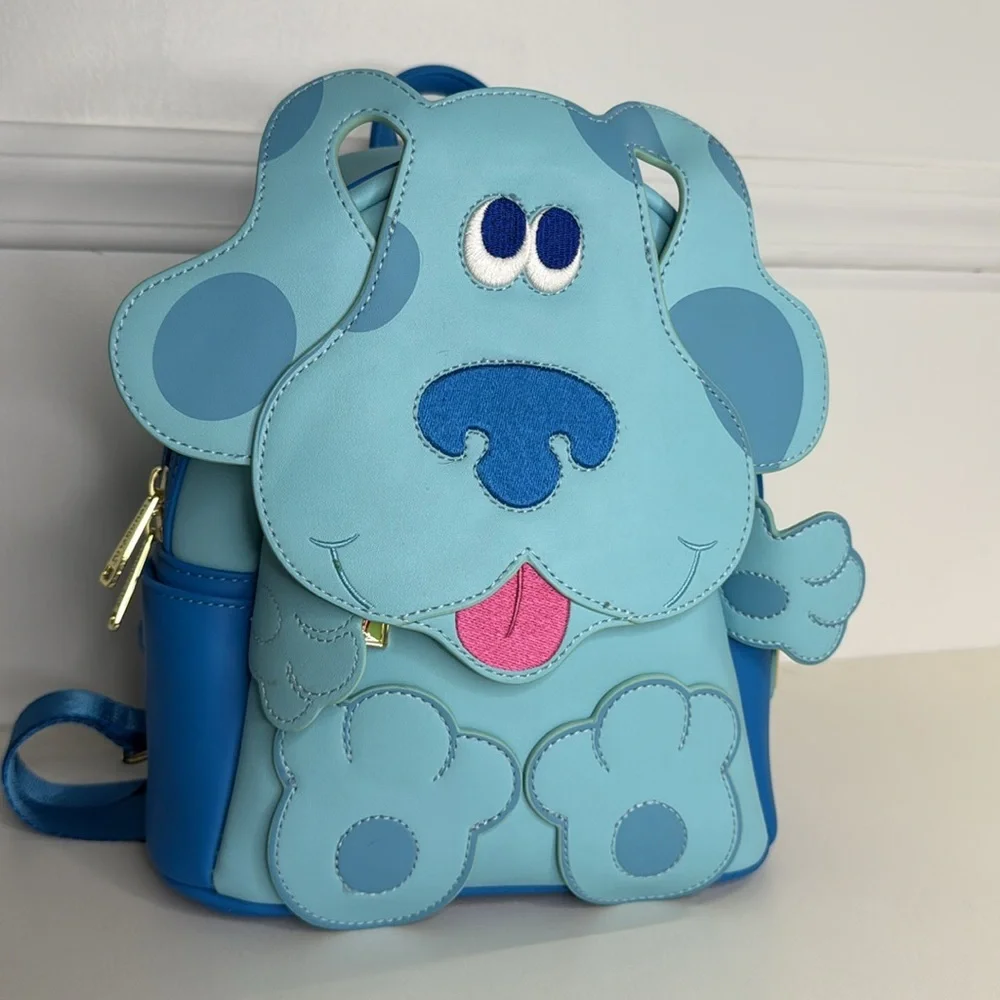 Loungefly Blue's Clues Blue Womens backpack Bag Purse